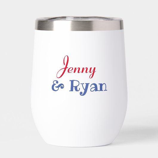 Gepersonaliseerde romantische anime koppel (Achterkant)