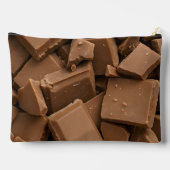 Gepersonaliseerde romige melkchocolade stukjes etui (Achterkant)