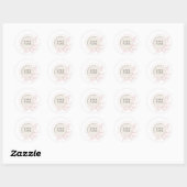 Gepersonaliseerde ronde Stickers |  STICKER (Vel)