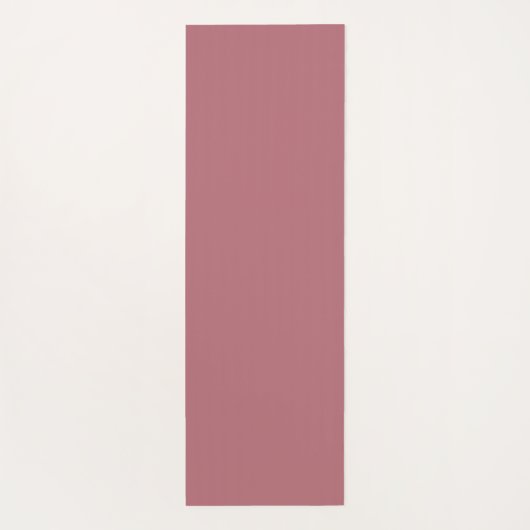 Gepersonaliseerde Roos Gold & Monogram Naam Yoga M Yogamat (Achterkant)