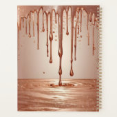 Gepersonaliseerde Roos Gold Undate Planner (Achterkant)