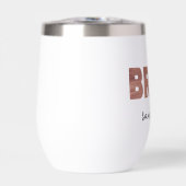 Gepersonaliseerde Roos gouden bruid naam (Voorkant)