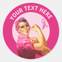 Gepersonaliseerde Rosie de Riveter Breast Cancer r