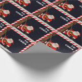 Gepersonaliseerde rotbeklimming-vakantie-cadeau cadeaupapier (Hoek)