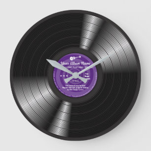 Gepersonaliseerde rots rond de Clock LP Grote Klok