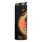 Gepersonaliseerde Rottweiler tussen thermische tui Thermosbeker (Gedraaid links)