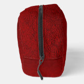 Gepersonaliseerde Royal Carnine Velvet Print Toilettasje (Rechts)