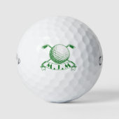 Gepersonaliseerde Royal Crest Golf, op maat monogr Golfballen (Voorkant)