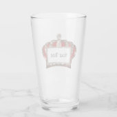 Gepersonaliseerde "Royal Crown" Glas (Achterkant)