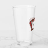 Gepersonaliseerde "Royal Crown" Glas (Rechts)