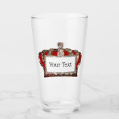 Gepersonaliseerde "Royal Crown" Glas (Voorkant)