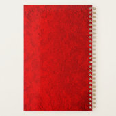Gepersonaliseerde Royal Red Planner (Achterkant)