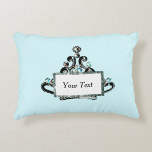 Gepersonaliseerde "Royal Tiara" Accent Kussen