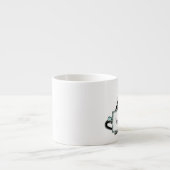 Gepersonaliseerde "Royal Tiara" Espresso Kop (Voorkant)