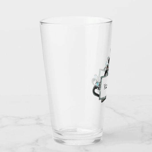 Gepersonaliseerde "Royal Tiara" Glas (Rechts)