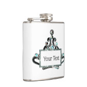 Gepersonaliseerde "Royal Tiara" Heupfles (Rechts)