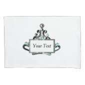 Gepersonaliseerde "Royal Tiara" Kussensloop (Voorkant)
