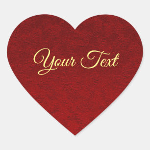 Gepersonaliseerde Royal Velvet Sticker