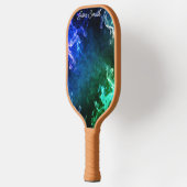 gepersonaliseerde Roze augurk bal paddle (Links)