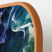 gepersonaliseerde Roze augurk bal paddle (Links Detail)