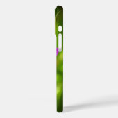 Gepersonaliseerde roze bloem Apple iPhone Case (Achterkant / Links)