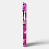 Gepersonaliseerde roze bloemenfoto Case-Mate iPhone case (Achterkant / Links)