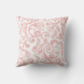 Gepersonaliseerde Roze Bow coquette esthetische Ba Kussen (Achterkant)