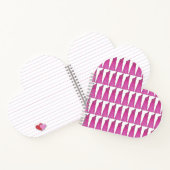 Gepersonaliseerde roze bruidsbruidsbruideweddensch notitieboek (Binnen)