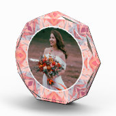 Gepersonaliseerde Roze bruiloft Jubileum Bruid Gif Fotoblokken (Rechts)