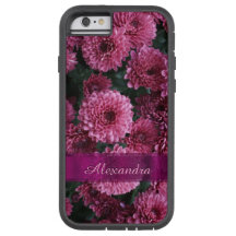 Gepersonaliseerde  roze Chrysanthemum bloem