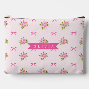 Gepersonaliseerde Roze Coquette Meisjesachtige Str Etui