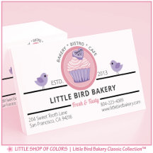 Gepersonaliseerde Roze Cupcake Bakkerij