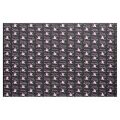 GEPERSONALISEERDE ROZE DANSSTER STOF (Yard (91,4 cm))