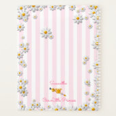 Gepersonaliseerde Roze Eenhoorn Baby Meisje Planne Planner (Achterkant)