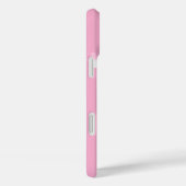 Gepersonaliseerde Roze en Witte Hartjes Case-Mate iPhone Case (Achterkant / Rechts)