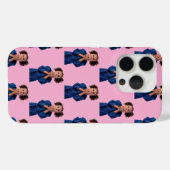 Gepersonaliseerde roze fotocollage Kids Verjaardag Case-Mate iPhone Case (Achterkant (horizontaal))