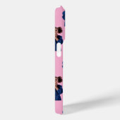 Gepersonaliseerde roze fotocollage Kids Verjaardag Case-Mate iPhone Case (Achterkant / Rechts)