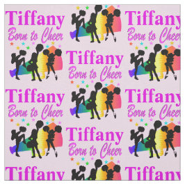 GEPERSONALISEERDE ROZE GEBOREN OM CHEERLEADER STOF