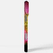 Gepersonaliseerde Roze Gerbera Daisy Sturdy iPhone Case-Mate iPhone Case (Achterkant / Rechts)