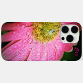 Gepersonaliseerde Roze Gerbera Daisy Sturdy iPhone Case-Mate iPhone Case (Achterkant (horizontaal))