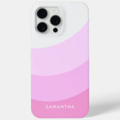 Gepersonaliseerde roze gradiënt Moderne naam Schat Case-Mate iPhone Case (Achterkant)