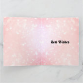 Gepersonaliseerde roze Happy 105th Birthday Kaart (Binnen)