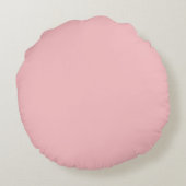 Gepersonaliseerde roze kussen met luipaardboog (Achterkant)