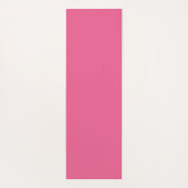 Gepersonaliseerde roze "Mindful Bunny" Yoga Mat (Achterkant)