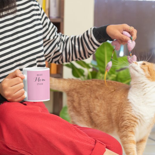 Gepersonaliseerde roze Mok - Aangepaste naam of te