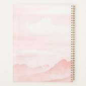 Gepersonaliseerde Roze Pastel Planner voor Mama (Achterkant)