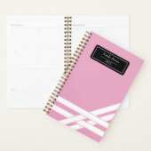 Gepersonaliseerde Roze Planner Aangepaste Naam Jou (Display)