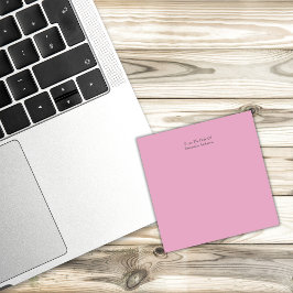 Gepersonaliseerde roze Post-it- Notities Post-it® Notes