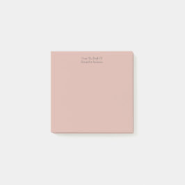 Gepersonaliseerde roze Post-It-notities Post-it® Notes