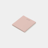 Gepersonaliseerde roze Post-It-notities Post-it® Notes (Schuin)